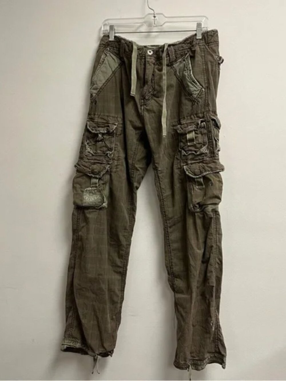 Jetlag cargo pants 32 34 cotton khaki vintage